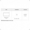 Placa Cielorraso Desmontab 61x61 Cortega 770 m2 ARMSTRONG