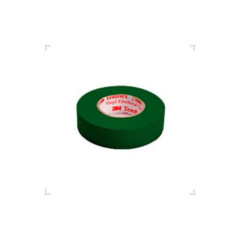 Cinta Aisladora Scotch 770 19mm 20m Verde 3M