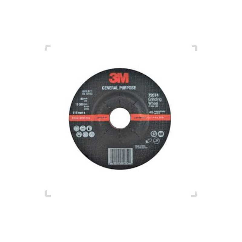 Disco de Desbaste 115mm 6,35mm 22,23mm 3M